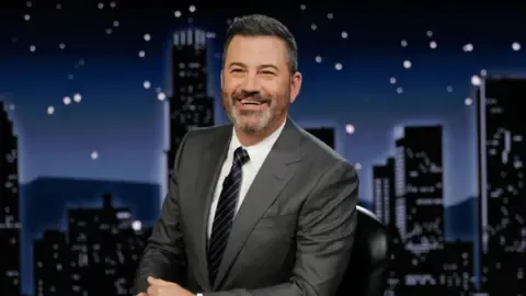 TV personality Jimmy Kimmel for now pulled from the airwaves over disputed statements about right-wing commentator Charlie Kirk