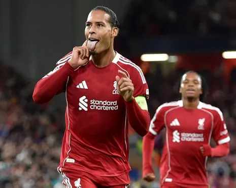 Van Dijk scores late victory in clash with La Liga side